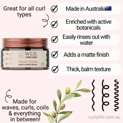 Wuli Hair Care Matte Balm