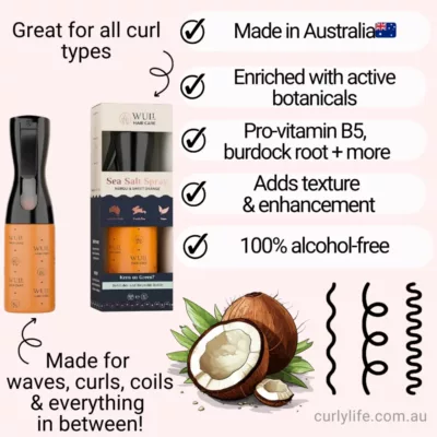 Wuli Hair Care Sea Salt Spray