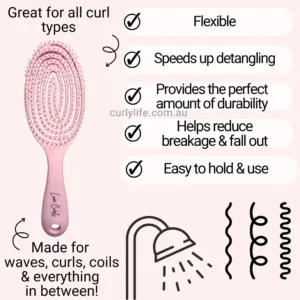 curly hair brush