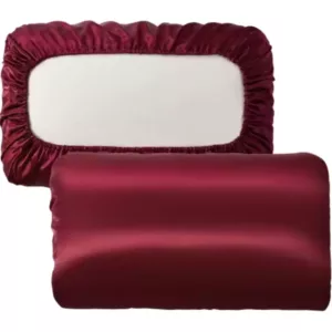 Adjustable Satin Multi-Use Cover: Wine