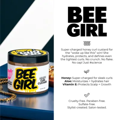 The Doux Bee Girl Honey Curl Custard
