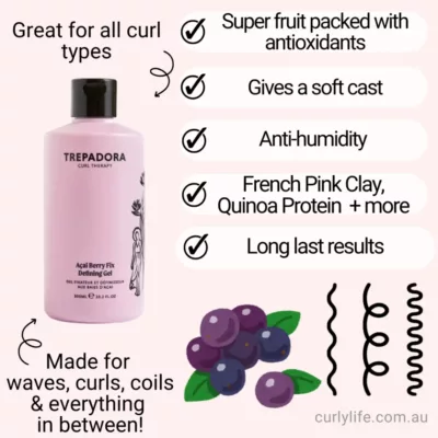 TREPADORA Acai Berry Fix Defining Gel