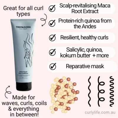 TREPADORA Quinoa Repair Deep Conditioner