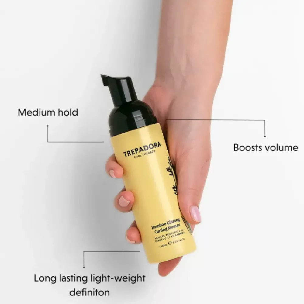 TREPADORA Bamboo Ginseng Curling Mousse