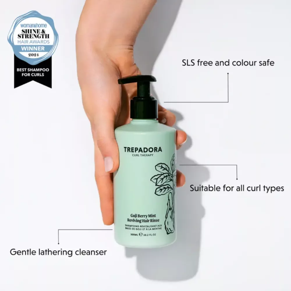 Trepadora Goji Berry Mint Reviving Hair Rinse