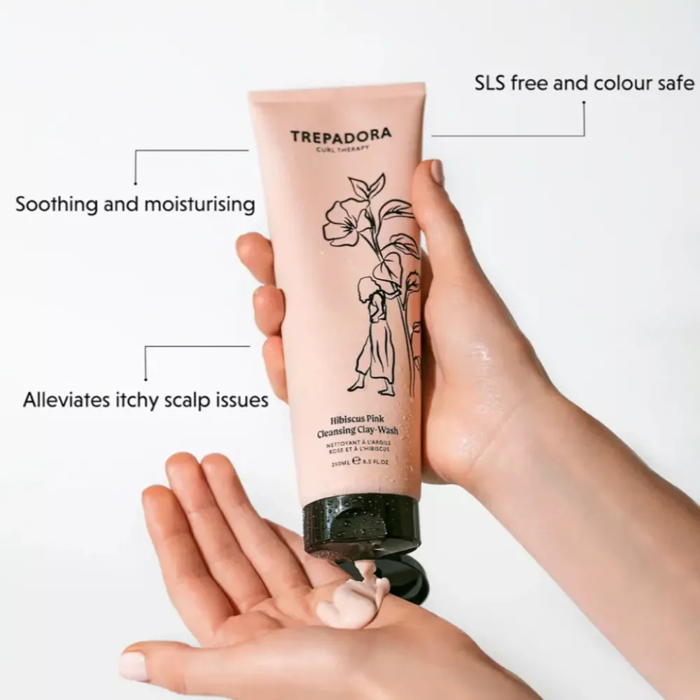 TREPADORA Hibiscus Pink Cleansing Clay