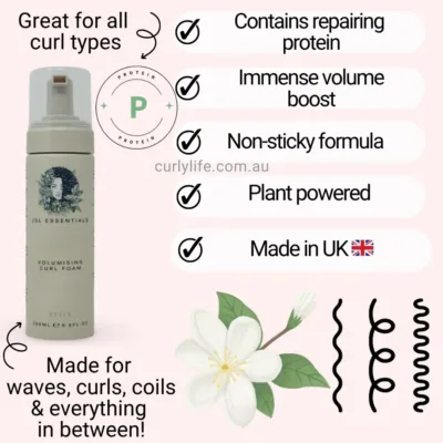 JSL Essentials Volumising Curl Foam