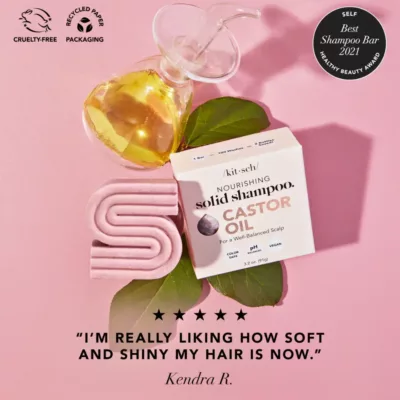 Kitsch Castor Oil Nourishing Shampoo Bar