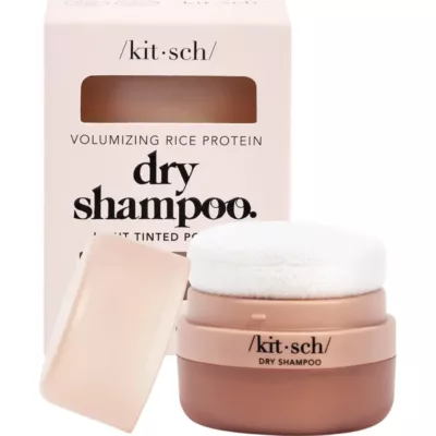 Kitsch Light Volumizing Rice Protein Dry Shampoo with Puff