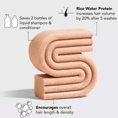 Kitsch Rice Water Shampoo Bar