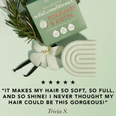 Kitsch Rosemary And Biotin Volumizing Conditioner Bar