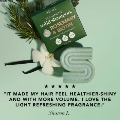 Kitsch Rosemary Biotin Volumizing Shampoo Bar
