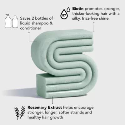 Kitsch Rosemary Biotin Volumizing Shampoo Bar
