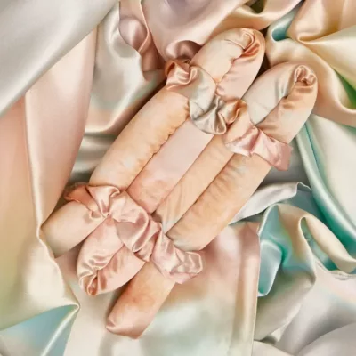 Kitsch Sunset Tie Dye Satin Heatless Curling Set