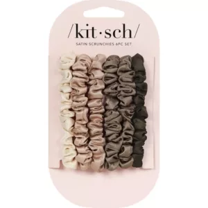 Kitsch Ultra Petite Satin Scrunchies