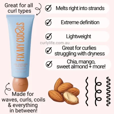 Fix My Curls Curl Quenching Hair Butter