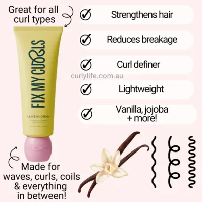 Fix My Curls Leave in Cream