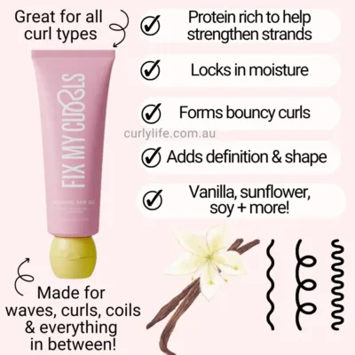 Fix My Curls Defining Hair Gel