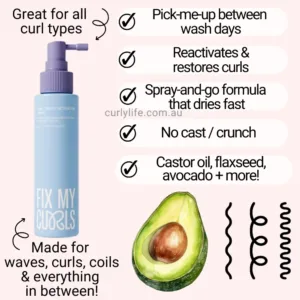 Fix My Curls Curl Gelly Activator Spray