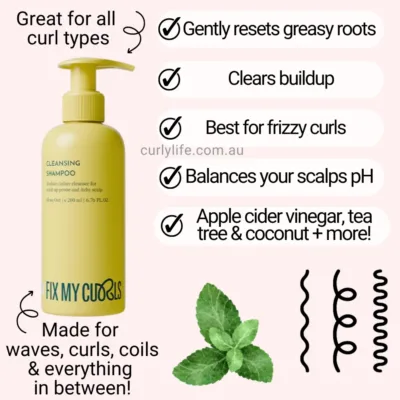 Fix My Curls Cleansing Shampoo
