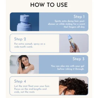 Fix My Curls Crystal Aqua Hair Perfume