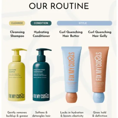 Fix My Curls Curl Quenching Flax Seed Gelly