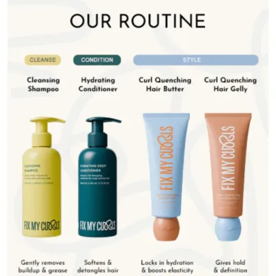 Fix My Curls Curl Quenching Hair Butter