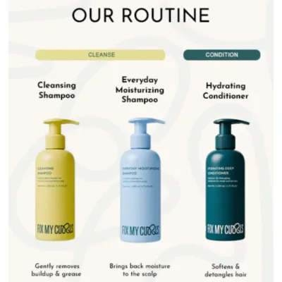 Fix My Curls Everyday Moisturizing Shampoo