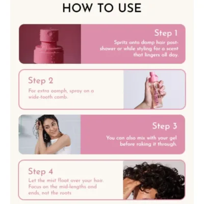 Fix My Curls Floral Bouquet Hair Perfume