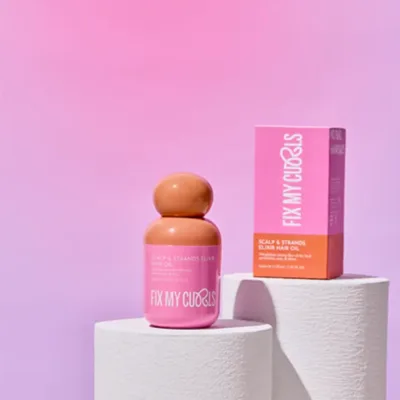 Fix My Curls Scalp & Strands Elixir Hair Oil