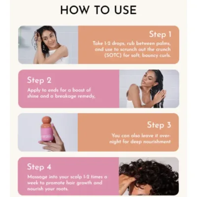 Fix My Curls Scalp & Strands Elixir Hair Oil