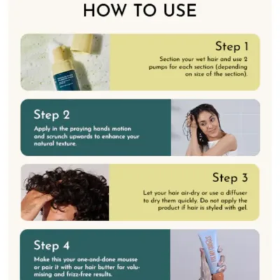 Fix My Curls Weightless Whip Volumizing Mousse