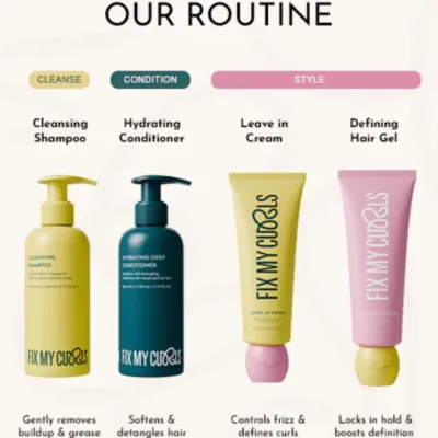 Fix My Curls Defining Hair Gel