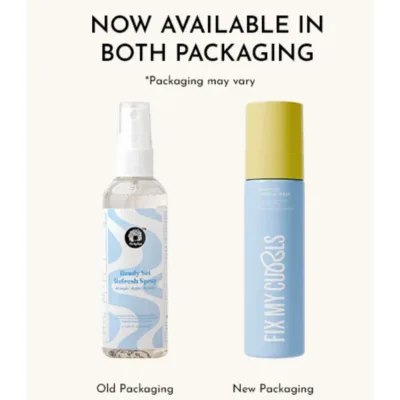 Fix My Curls Ready Set Refresh Spray