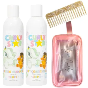 Kids and babies curly hair products