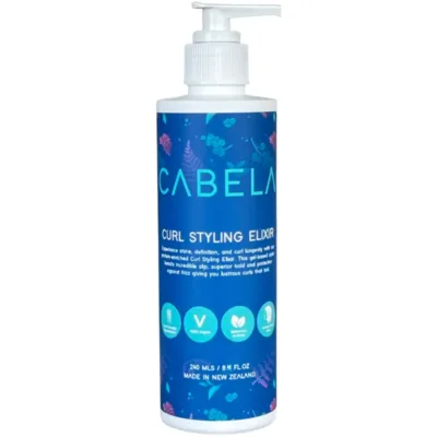 Cabela Curl Styling Elixir Strong Hold Gel