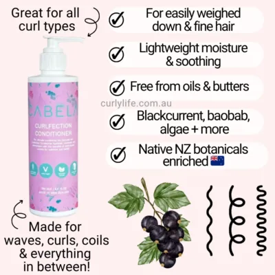 Cabela Curlflection Conditioner (Light for Finer Hair)