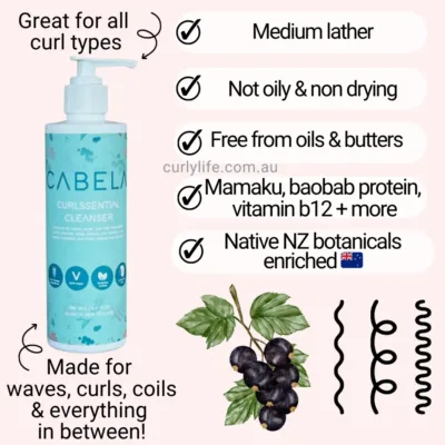 Cabela Curlssential Cleanser (Gentle Curl Cleanser)