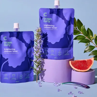 Crown Curly Brightening Cleanser Toner