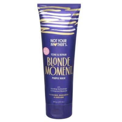 Not Your Mother's Blonde Moment Purple Mask