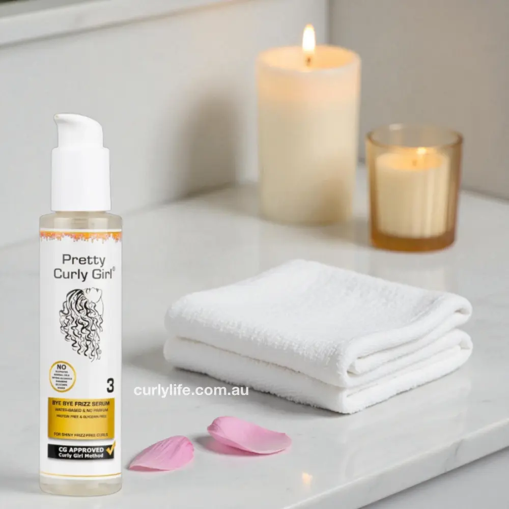 Pretty Curly Girl Bye Bye Frizz Serum