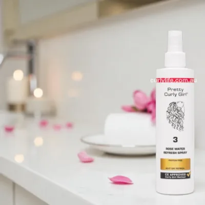 Pretty Curly Girl Rose Water Refresh Spray