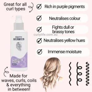 Pretty Curly Girl No More Yellow Serum