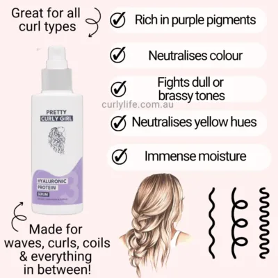 Pretty Curly Girl No More Yellow Serum