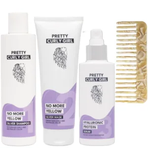 Pretty Curly Girl Blonde & Silver Ultimate Curls Bundle
