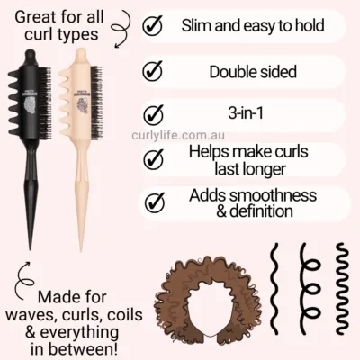 Pretty Curly Girl Large Clump Brush