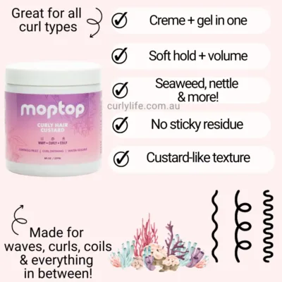 Moptop Curly Hair Custard
