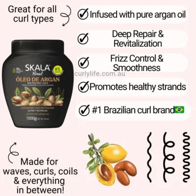 Skala Argan Oil Hair Treatment Conditioning Cream