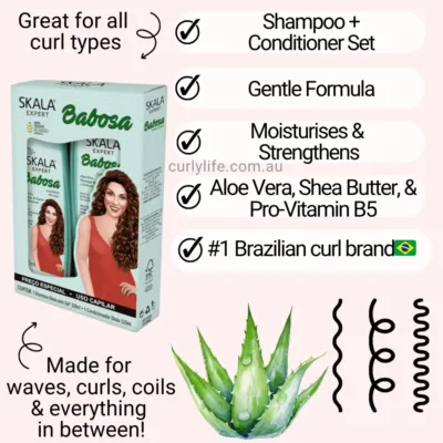 Skala Babosa Aloe Vera Shampoo & Conditioner Kit