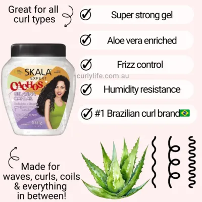 Skala Expert Curls Hair Gelatine (Strong Hold Gel)